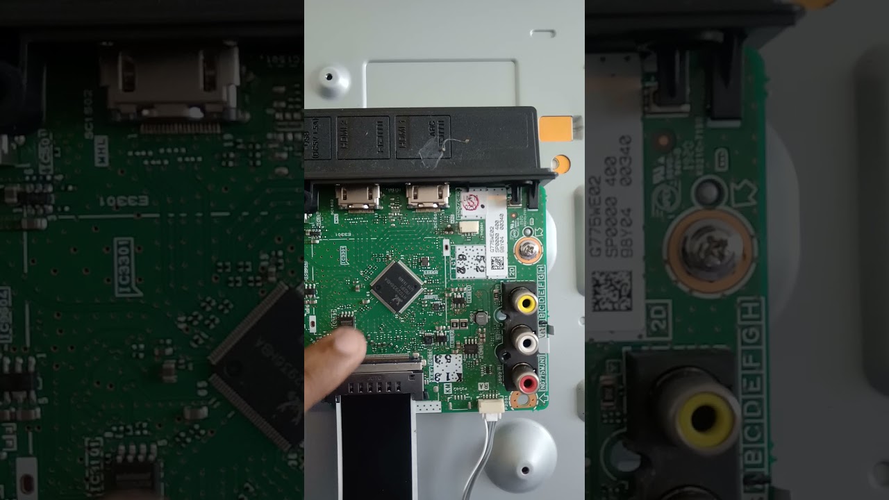 sharp lc-40sa5200x indicator blinking