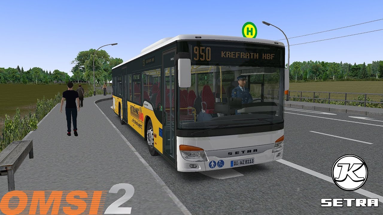 Omsi 2 - Krefrath V3.2 - Line 950 - Setra S415 NF