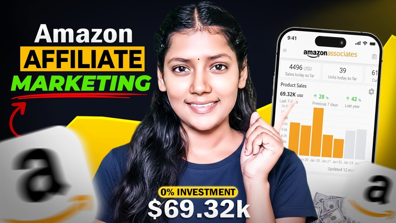 Как создать партнерский аккаунт Amazon | Партнерский маркетинг для начинающих | Пошаговое руковод...