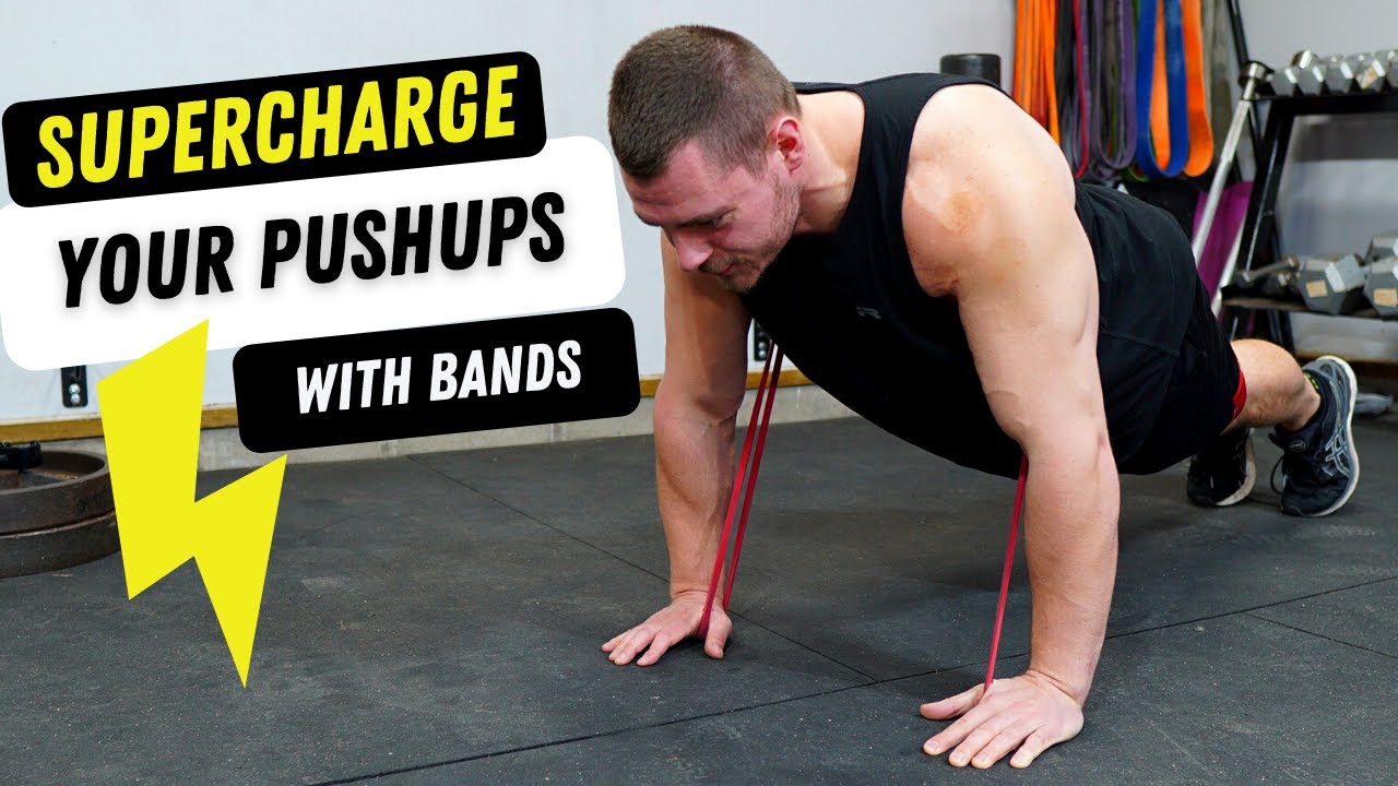 The Best Resistance Band Push Ups | Banded Push Ups