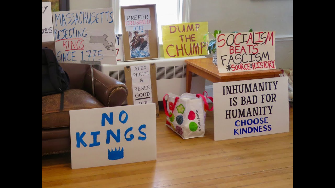 Hingham 52nd weekly protest and celebration  Febuary 4th 2026