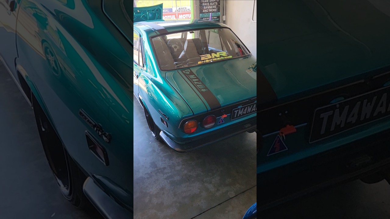 #MAZDA #ROTARY #TURBO #RX2 #capella #rotaryengine #13bturbo #wankel