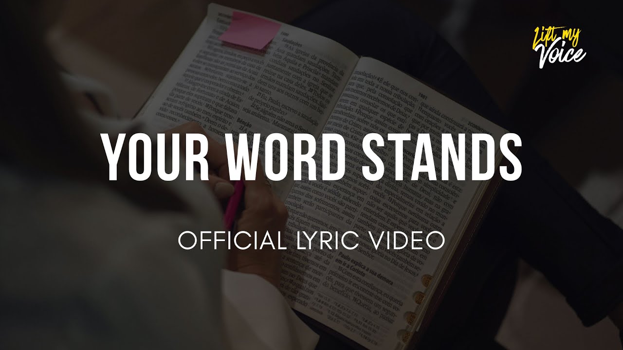 YOUR WORD STANDS