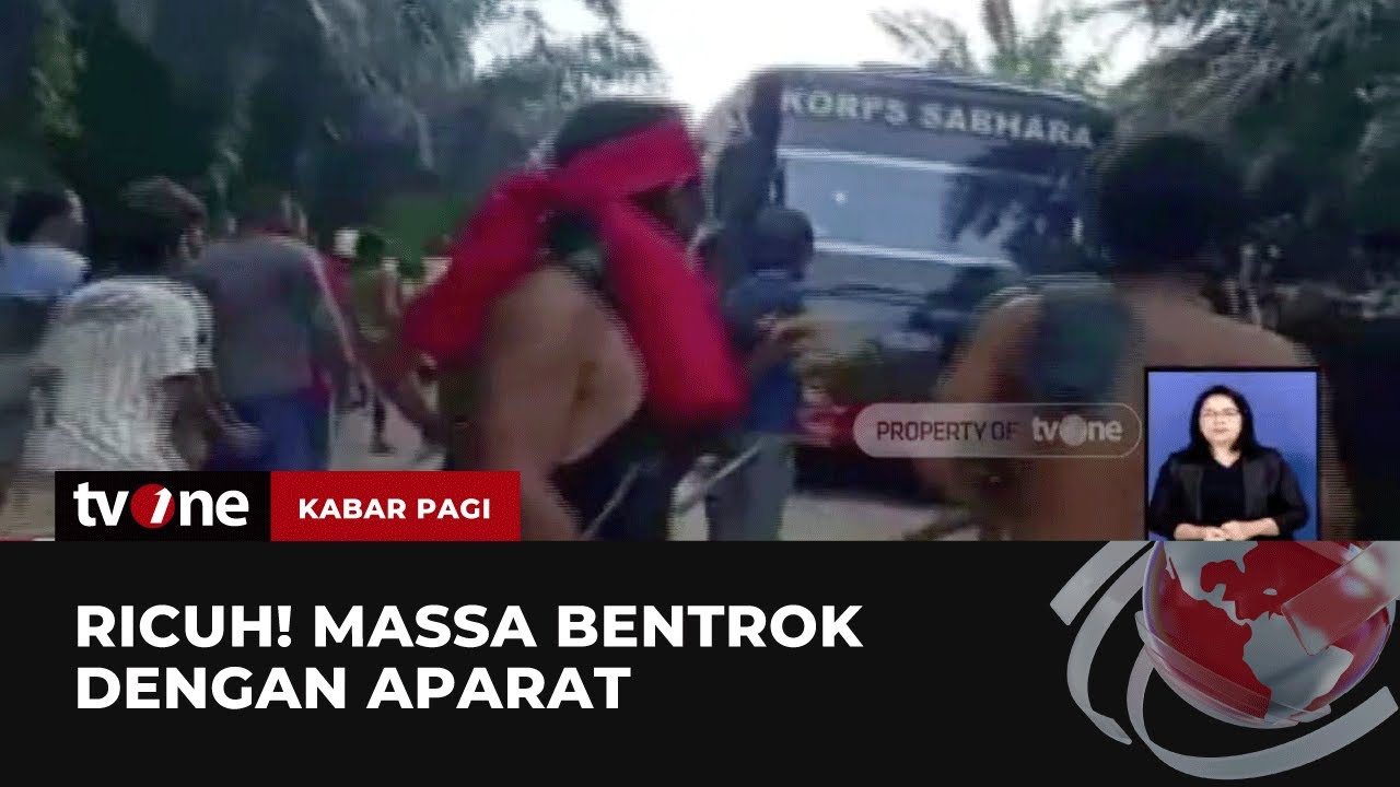Ricuh Demo di Kalteng, Mobil Kapolres Dirusak Massa | Kabar Pagi tvOne