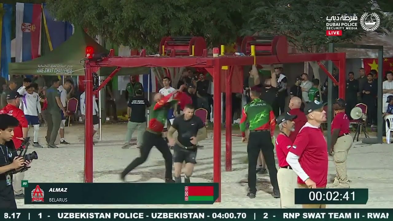 СПБТ «Алмаз» на UAE SWAT Challenge 2026. Финальный аккорд: Полоса препятствий (День 5)