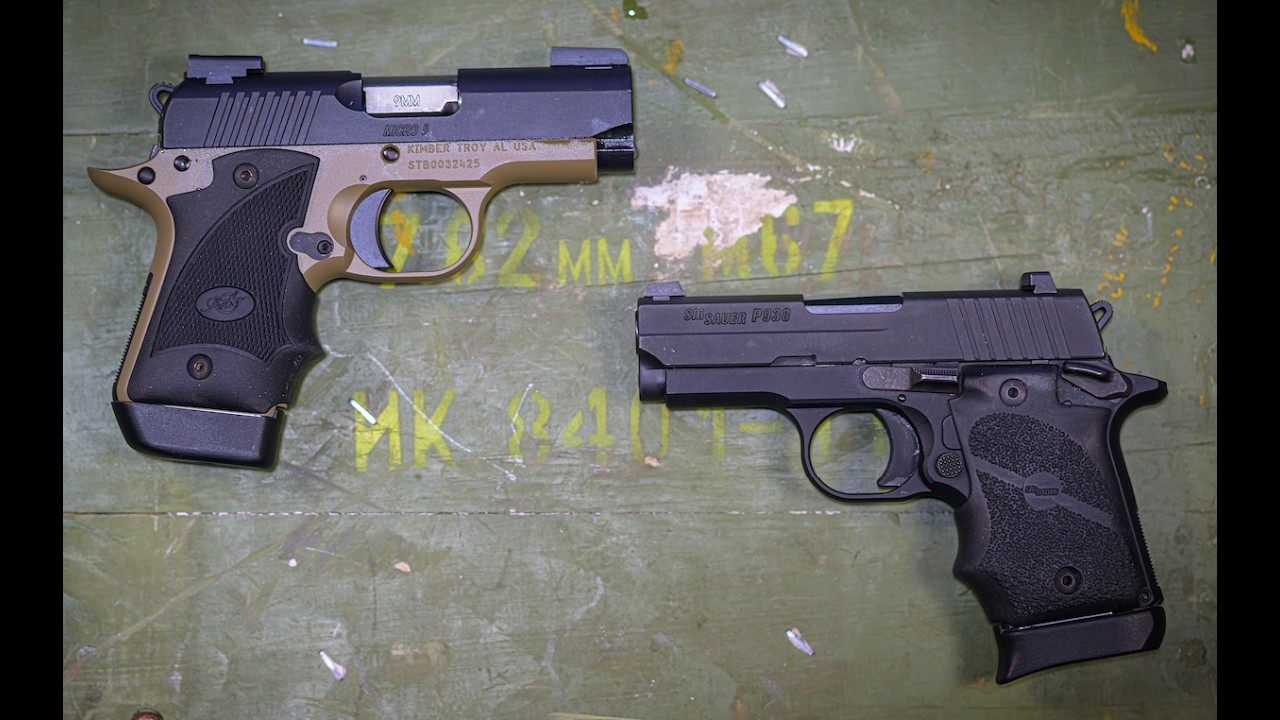 SIG P938 vs Kimber Micro 9 vs SIG P365 – Classic Micro vs Modern Micro in 2026