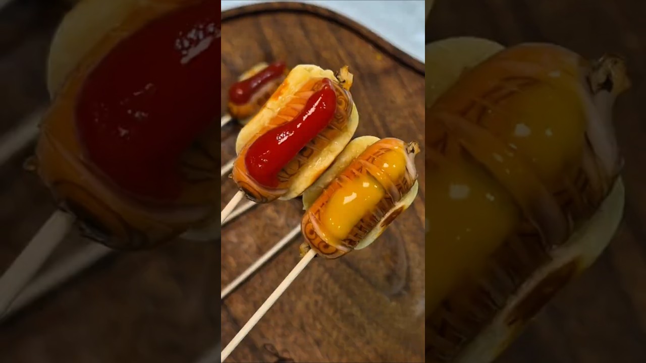 Mini Pancake Sausage Skewers | Easy Breakfast Idea #breakfast #shorts