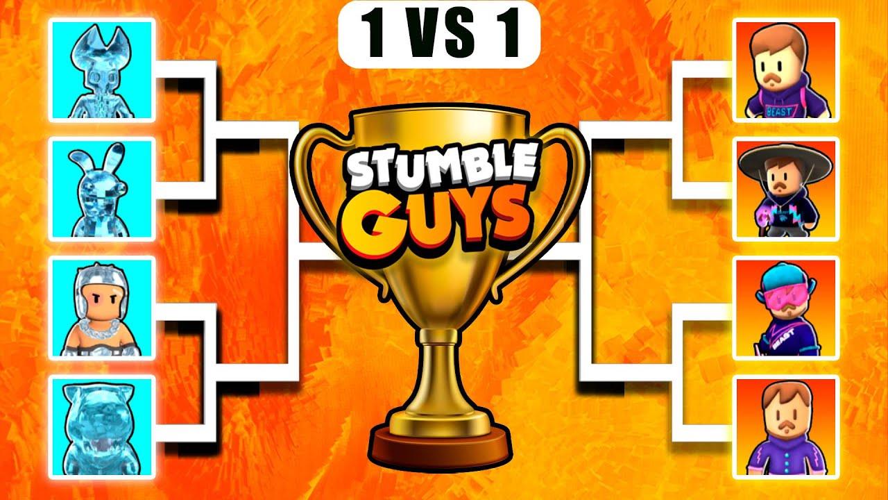 MEGA TOURNAMENT BETWEEN BEST Skins Tournament in Stumble Guys🔥