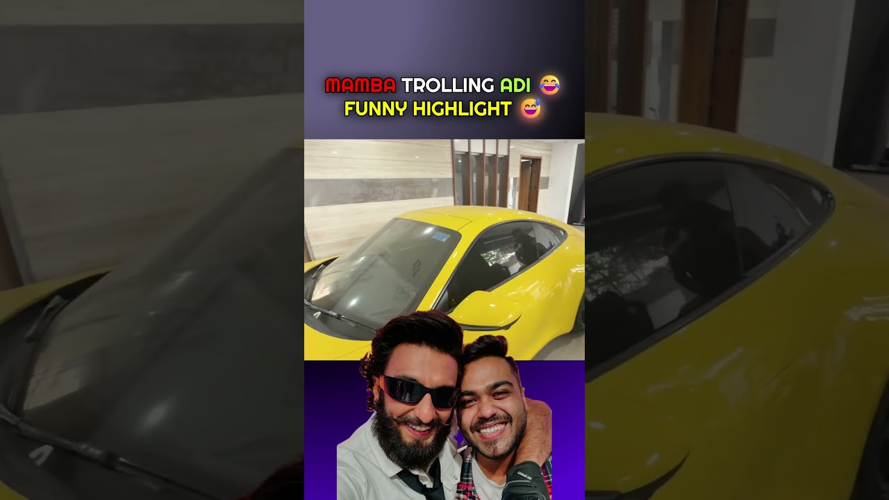 Mamba ROASTS Adi - S8UL Bootcamp Funny Highlight! 🤣🏎️ #Shorts