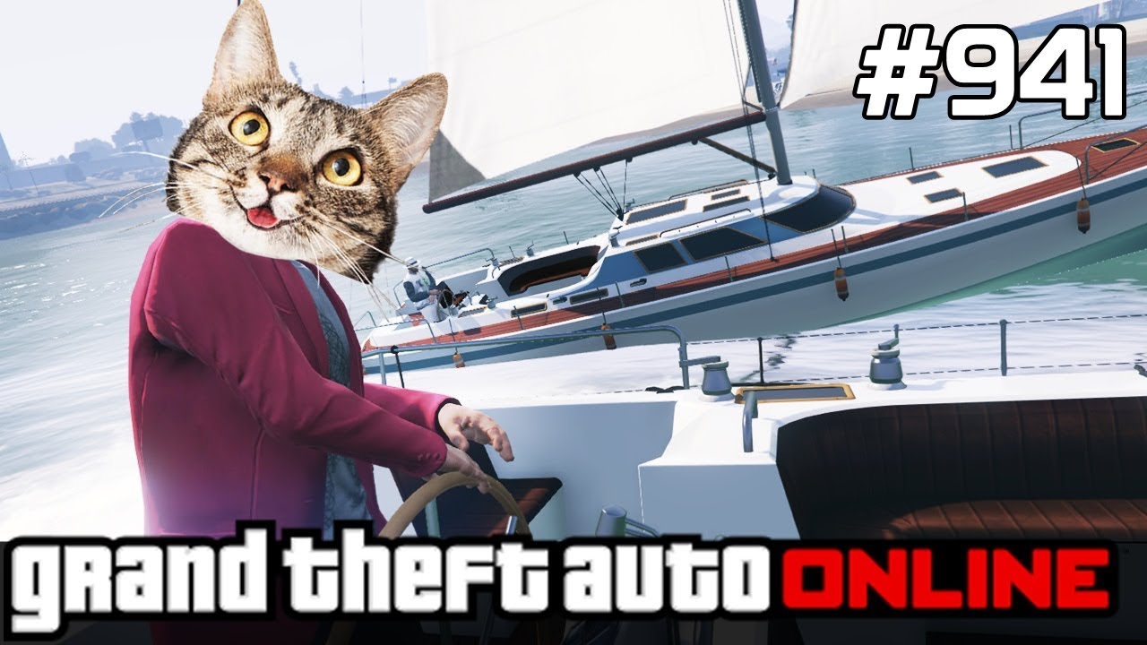 GTA 5 PC Online Po Polsku [#941] Regaty YouTuberów & Maraton /z Paweł & Bertbert & Skie