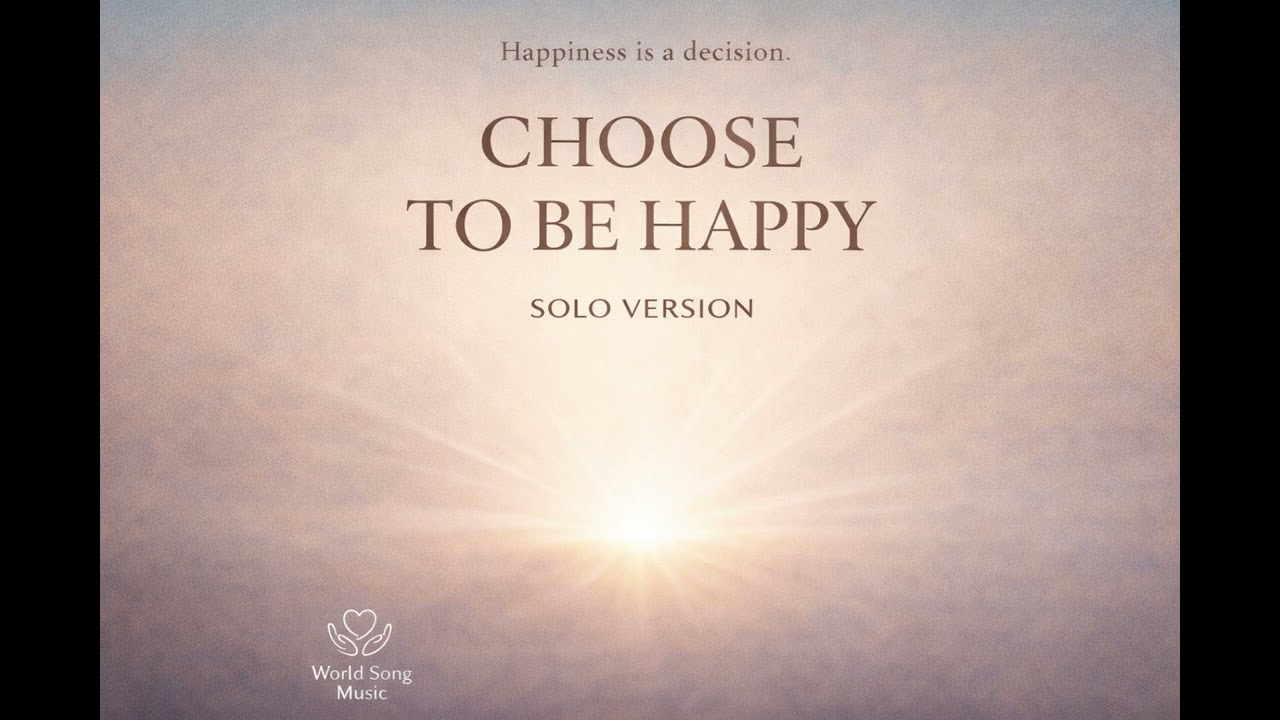 When Life Feels Heavy… Choose to Be Happy 🌅💛
