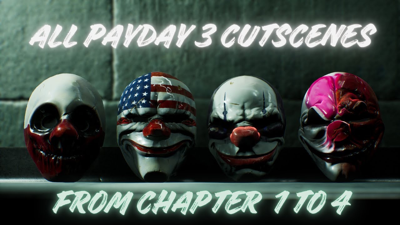 Payday 3 ~ Lore Cinematic Cutscenes