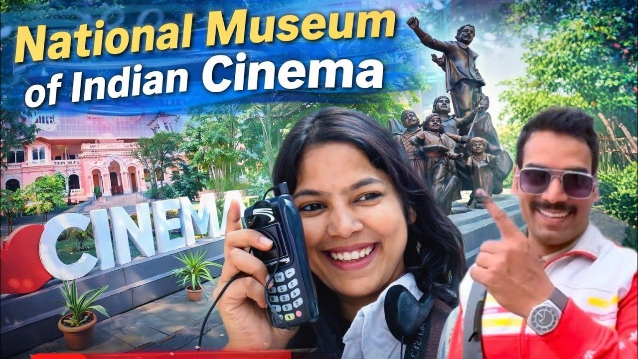 National Museum of Indian cinema 🎥📽️#travellingwine #bollywood #travelblog #filmes #bollywood #virel