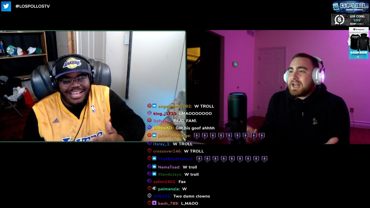 LosPollosTV Gets Into INTENSE Michael Jordan VS LeBron Debate With Legend Of Winning
