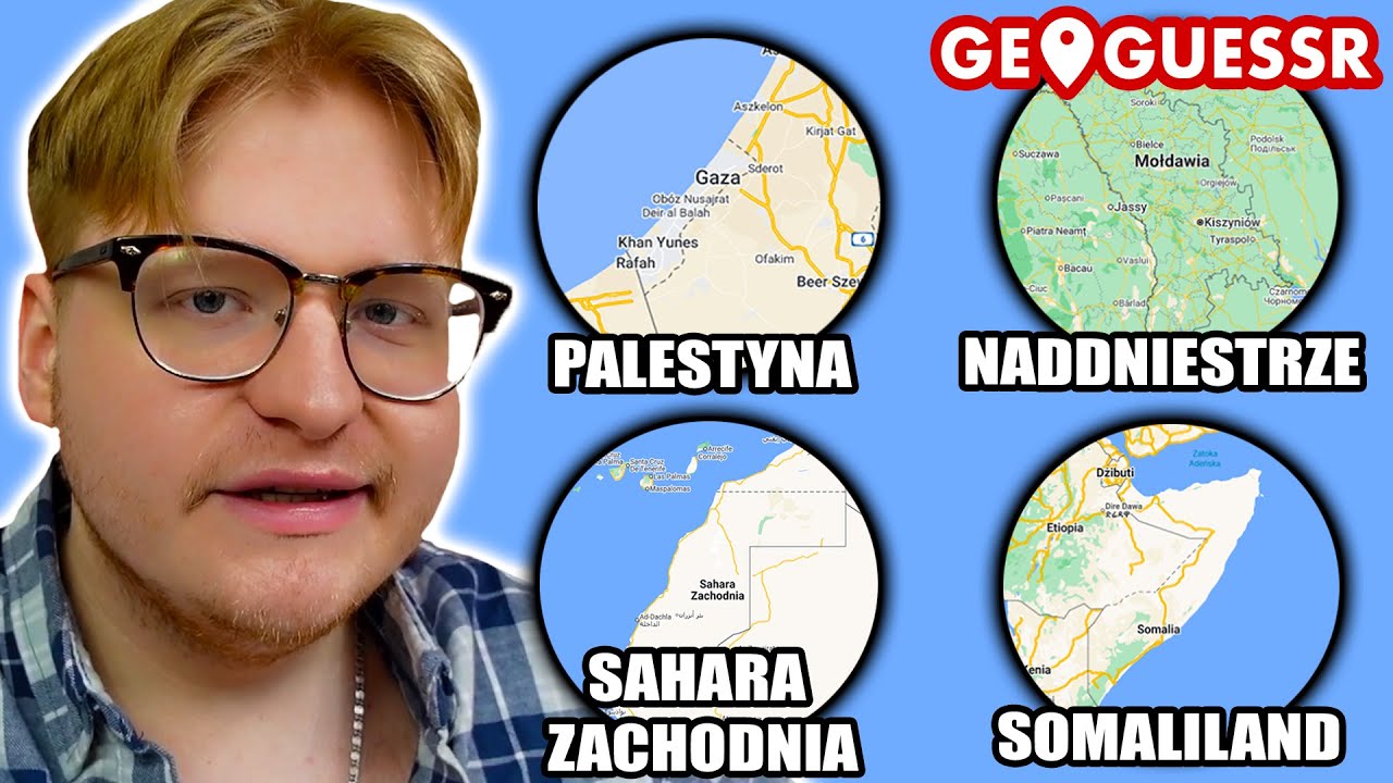 GEOGUESSR ale to KRAJE, które są ZAKAZANE i formalnie NIE ISTNIEJĄ