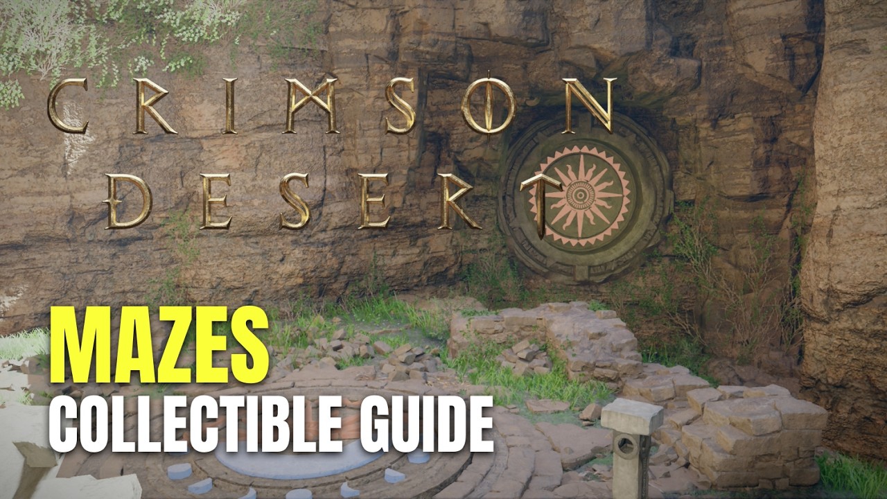 Crimson Desert All Mazes Locations - Maze Pathfinder Trophy / Achievement Guide