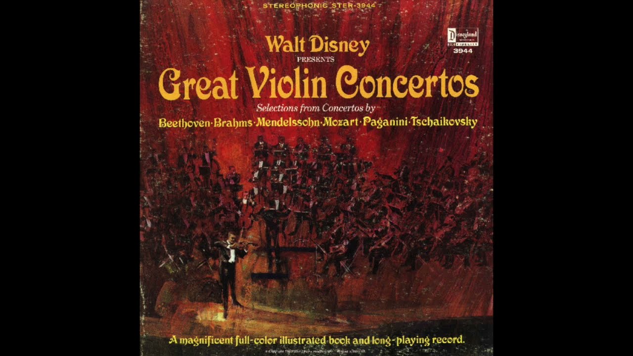 Lukas David - Tchaikovsky, Paganini #1 & Brahms Violin Concertos (Movements)