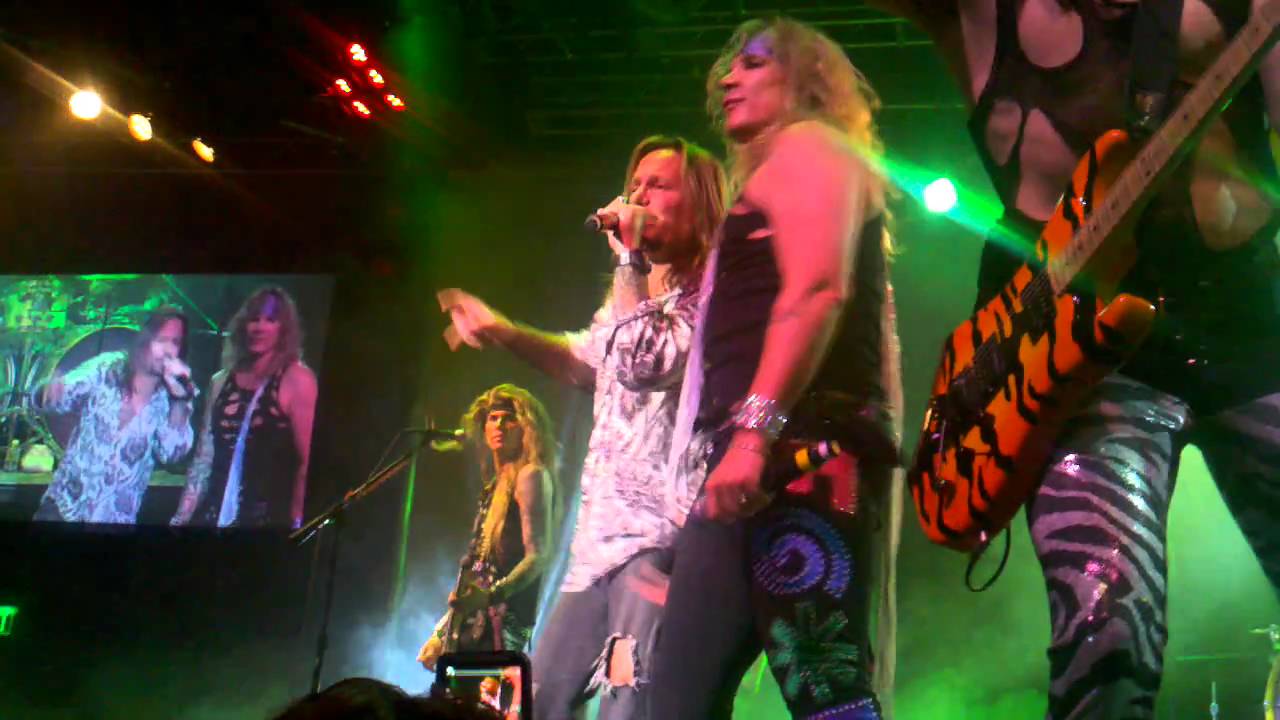 Vince Neil of Motley Crue Performing with Steel Panther at GVR