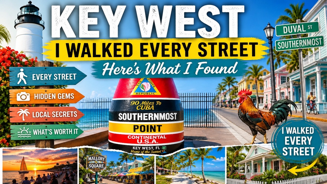 I Walked Every Street in Key West, Here's What I Found