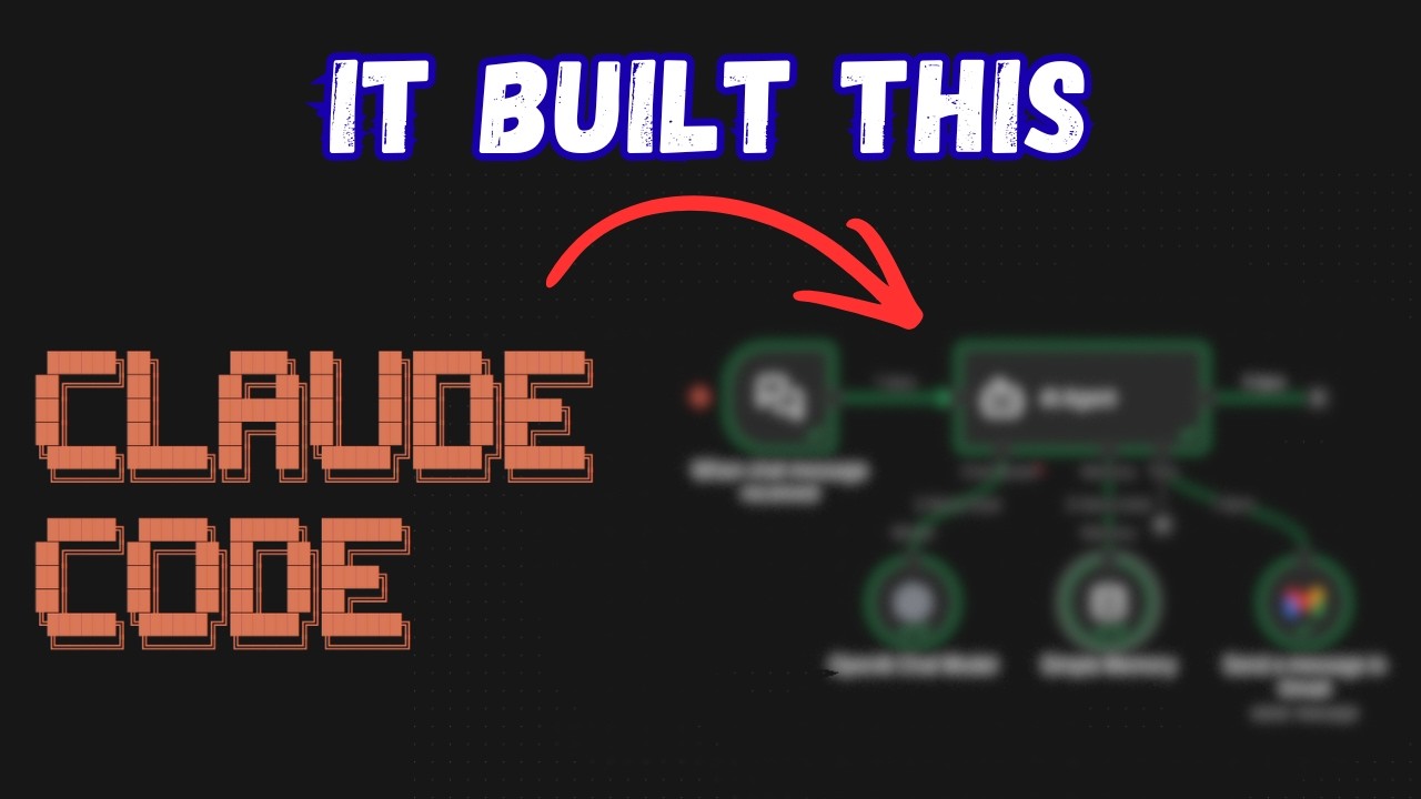 Claude Code Just Built My n8n Workflow (No Drag & Drop)