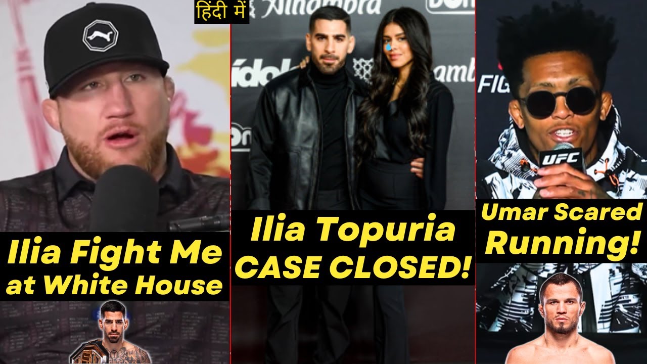 Ilia Topuria WINS Court Case? Ilia vs Justin at White House CONFIRMED? Olivera Calls Umar SCARED!