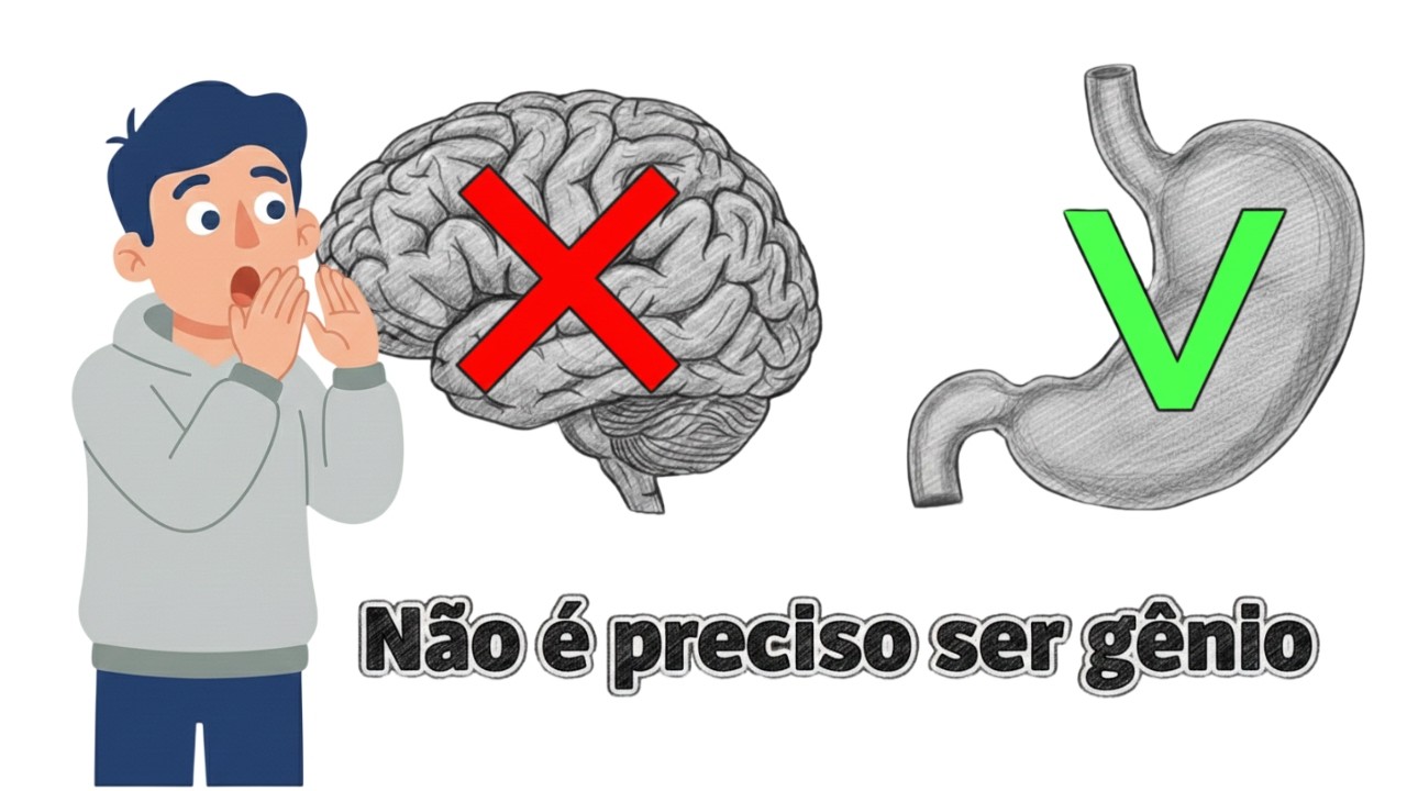 Você Não Precisa ser um Gênio para Investir (Só precisa de Estômago)