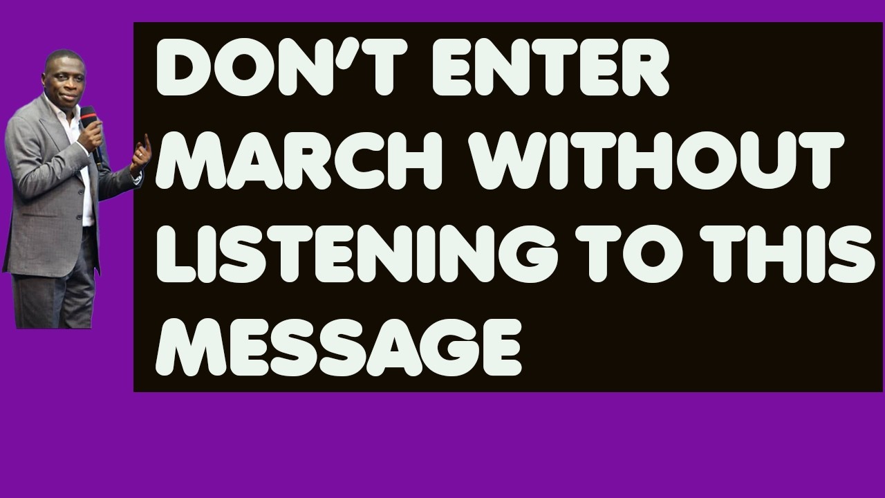 MARCHING ORDERS: The Prophetic Blueprint for Your March Breakthrough||APOSTLE JAMES KAWALYA