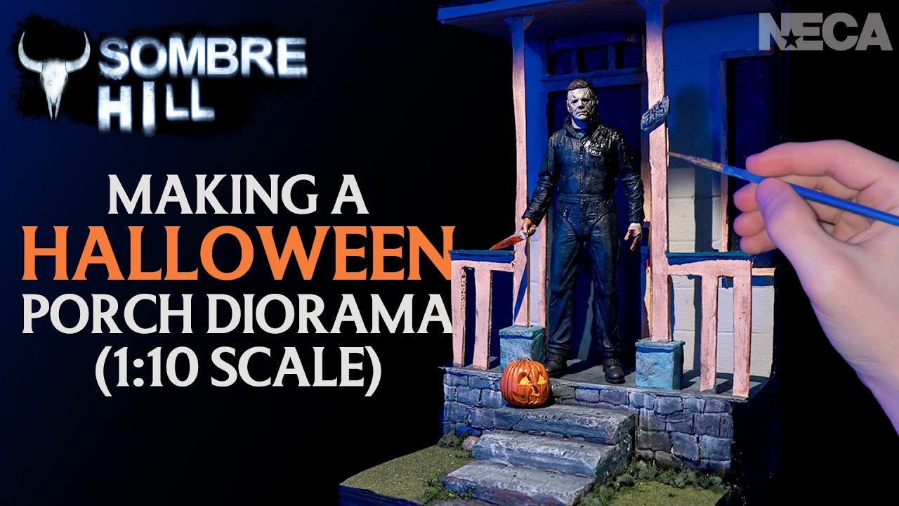 I Built a Michael Myers Porch Diorama…3 Days Before Halloween