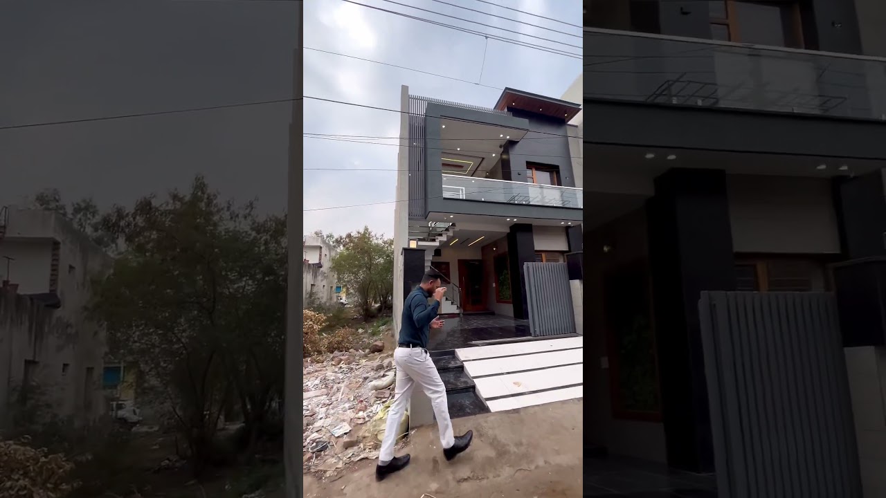 Location - Mohali | 9530743624 | Black Elevation 145 Sq Yard House For Sale #shortsfeed #shorts