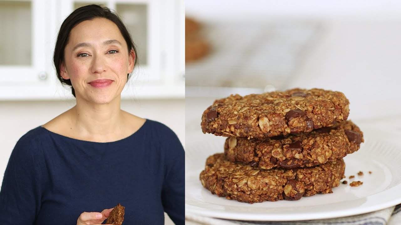 Pecan, Oat and Dark-Chocolate-Chunk Cookies- Healthy Appetite with Shira Bocar