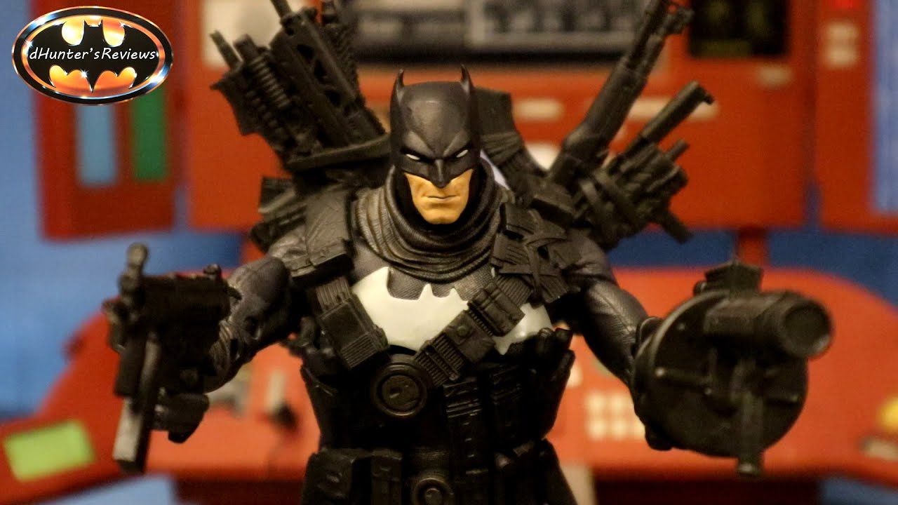 McFarlane DC Multiverse Grim Knight Batman Dark Nights Metal Action Figure Review & Comparison