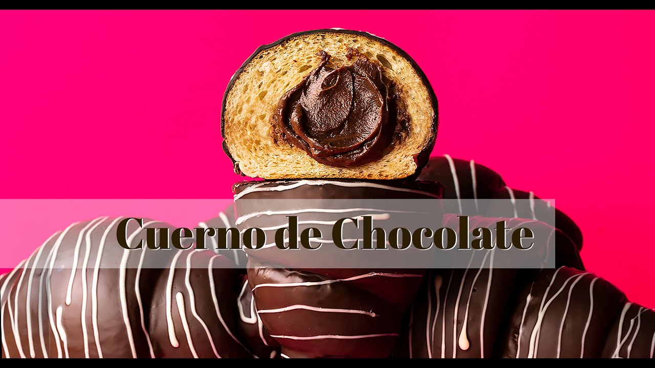 Cuerno de Chocolate - Bollo de los años 80-90's #BakeStreet #Cuernochocolate