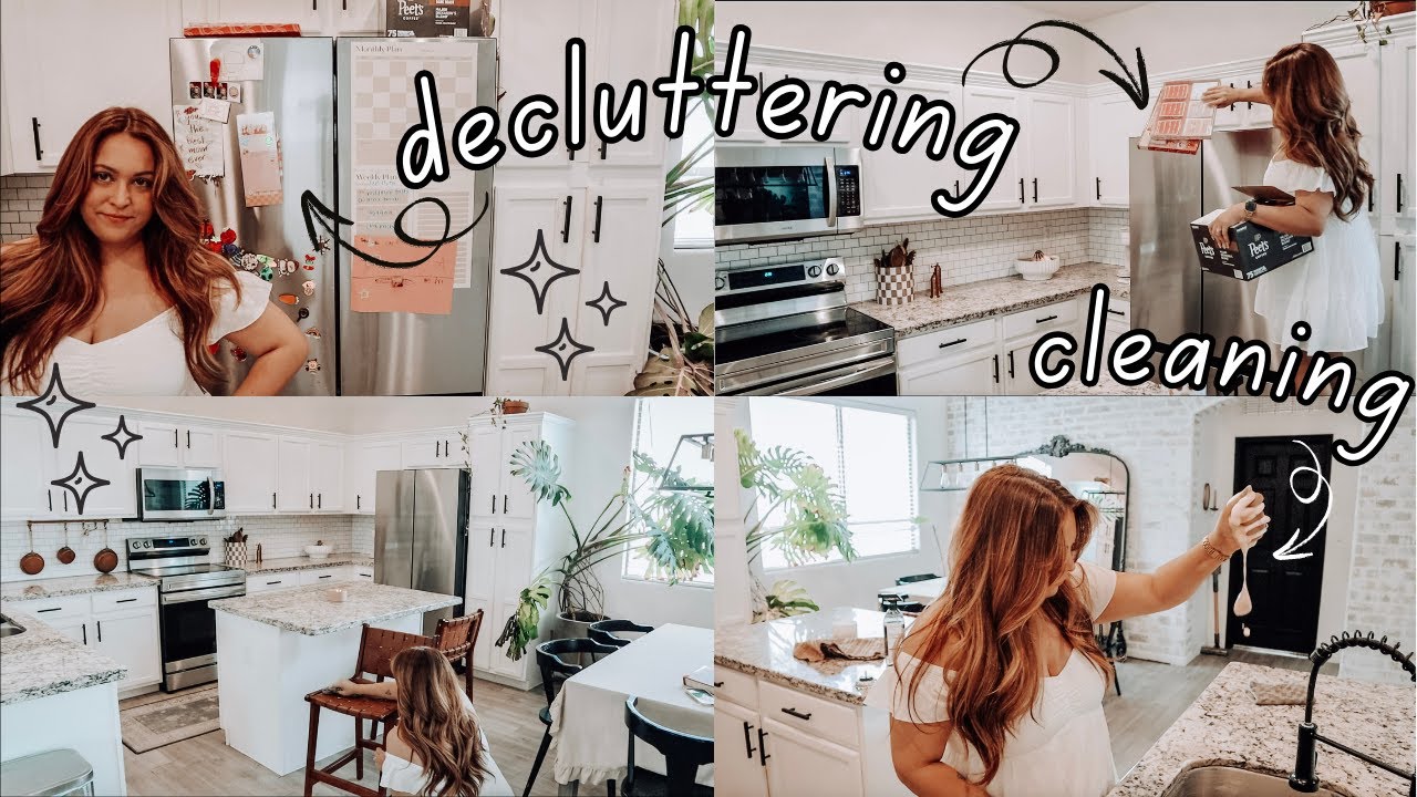 SUNDAY RESET! CLEAN WITH ME / CLEANING MOTIVATION / CLEAN DECLUTTER AND ORGANIZE SPRING DECOR PREP