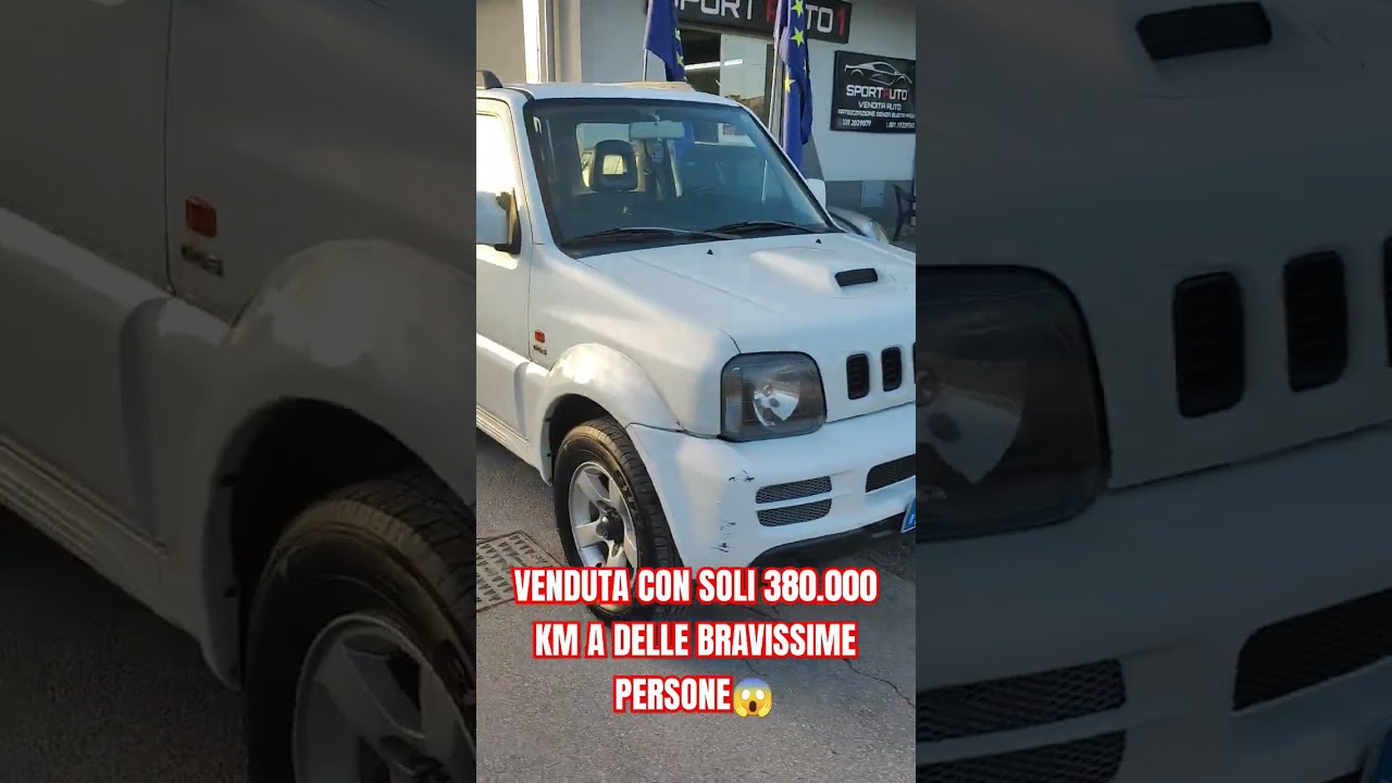 VENDUTA CON SOLI 380.000 KM A DELLE BRAVISSIME PERSONE😱