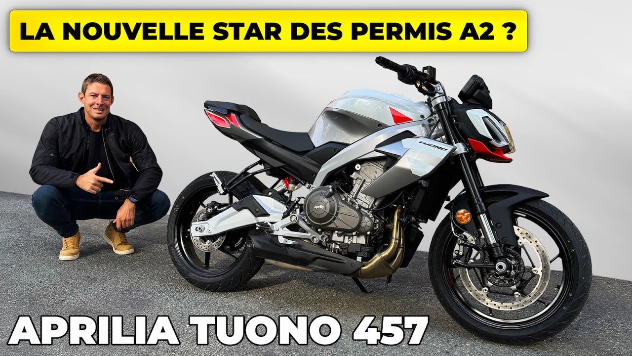 Essai Aprilia Tuono 457 – La MEILLEURE pour débuter ?