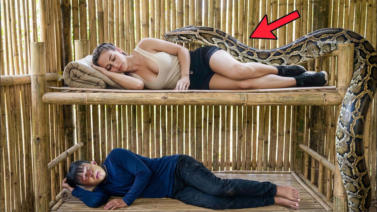 Shocking! Giant Python Invades Bedroom, Woman Fights Back Barehanded - What Happens Next ?
