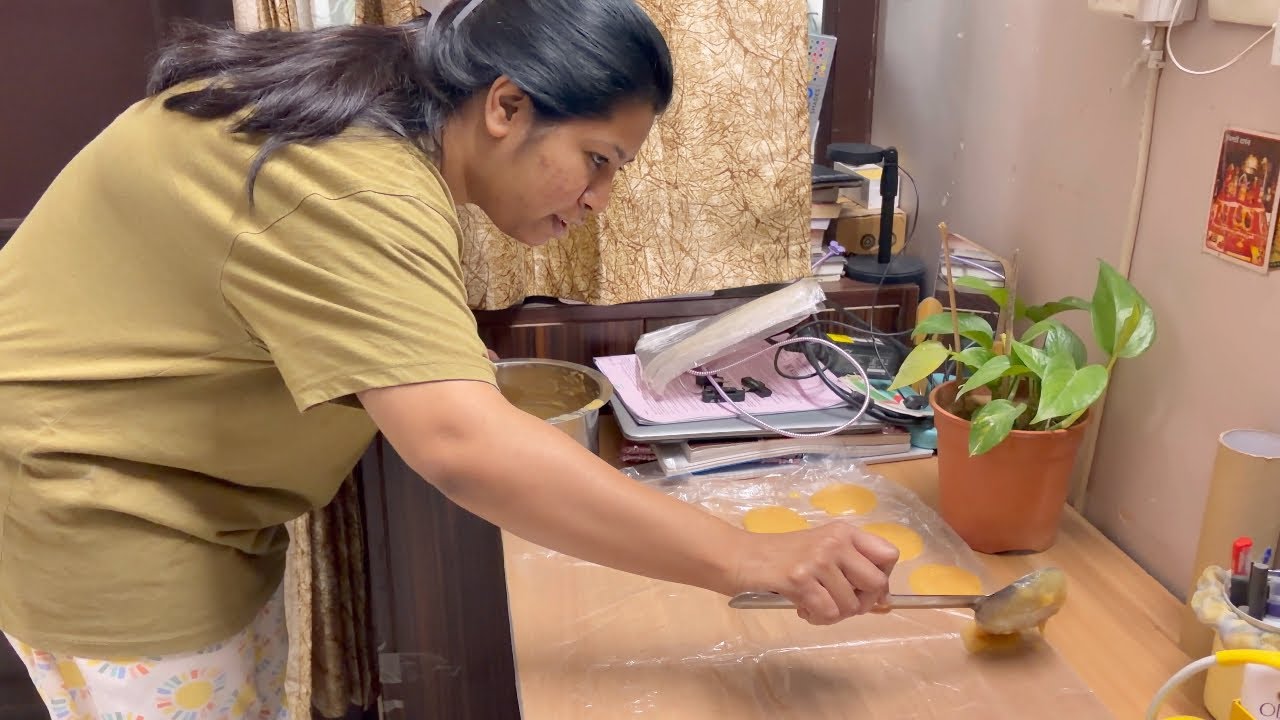 Aaj Papad Banate Hai 🤣 #papad #sister #familyvlog 