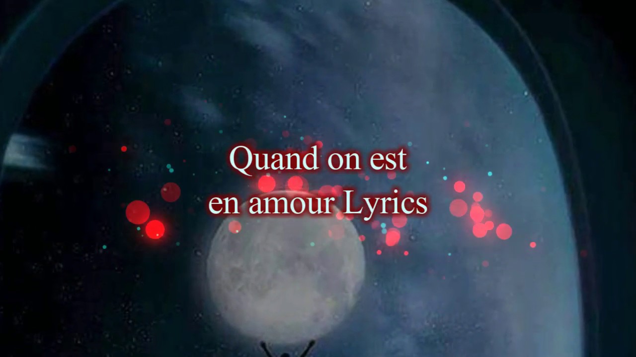 Patrick Normand - Quand on est en amour Lyrics
