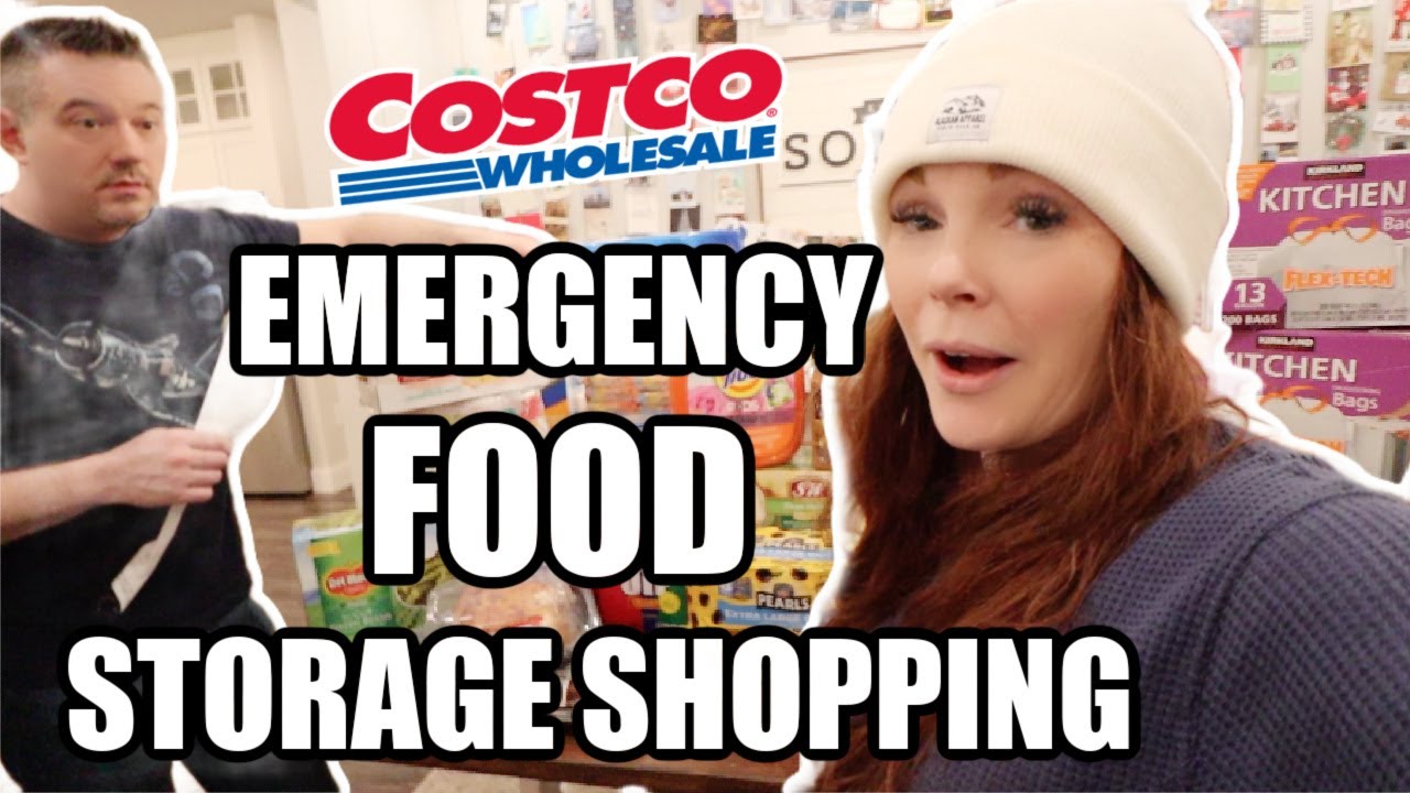 EMERGENCY FOOD STORAGE SHOPPING | COSTCO FAIRBANKS ALASKA| Somers In Alaska