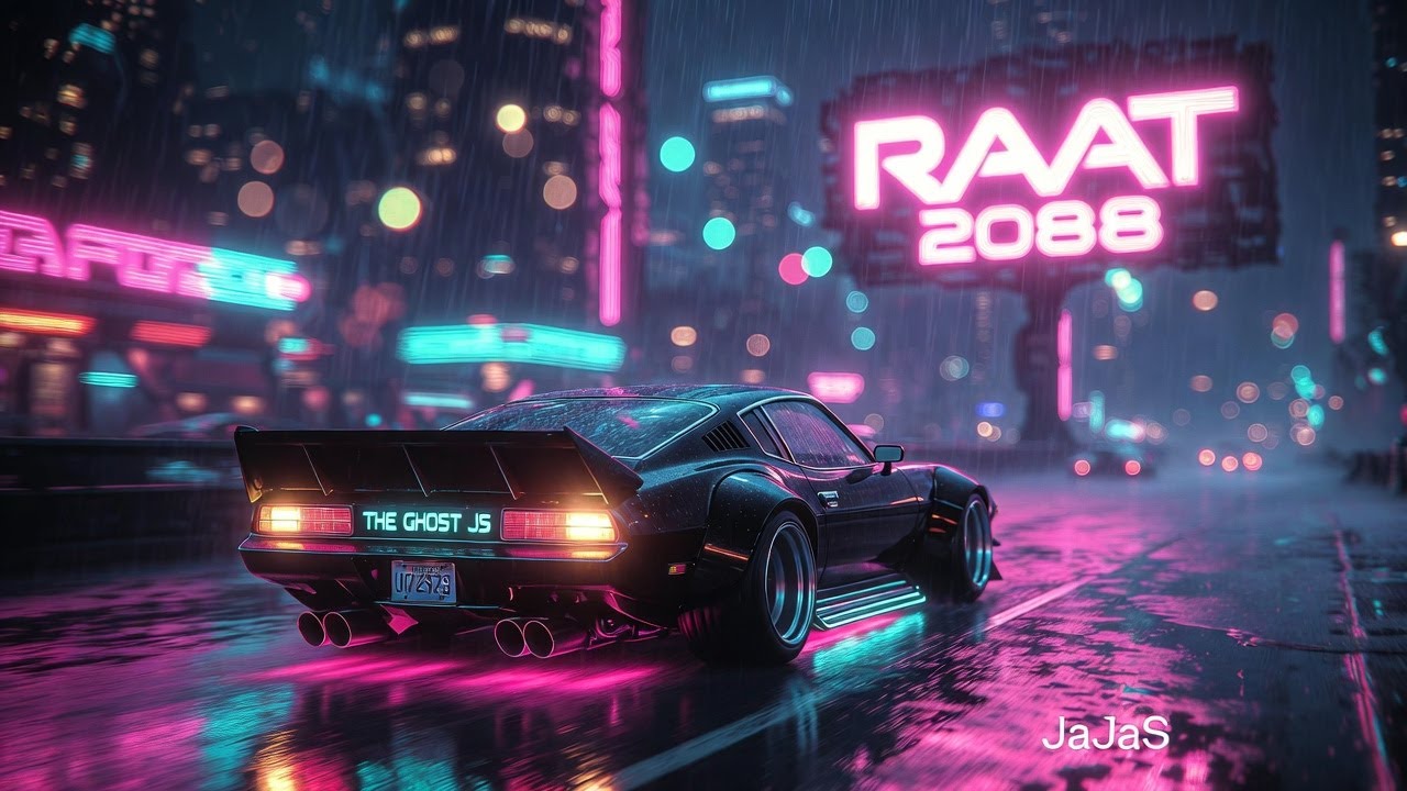 Raat 2088 - The Ghost JS | Synthwave Hindi Song (Official Audio) | The Ghost JS (Official Audio 2...