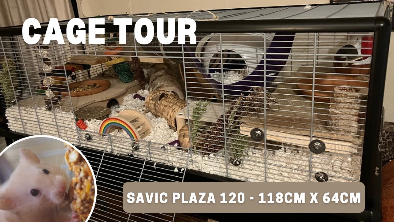 Cage Tour - Savic Plaza 120 XL hamster cage