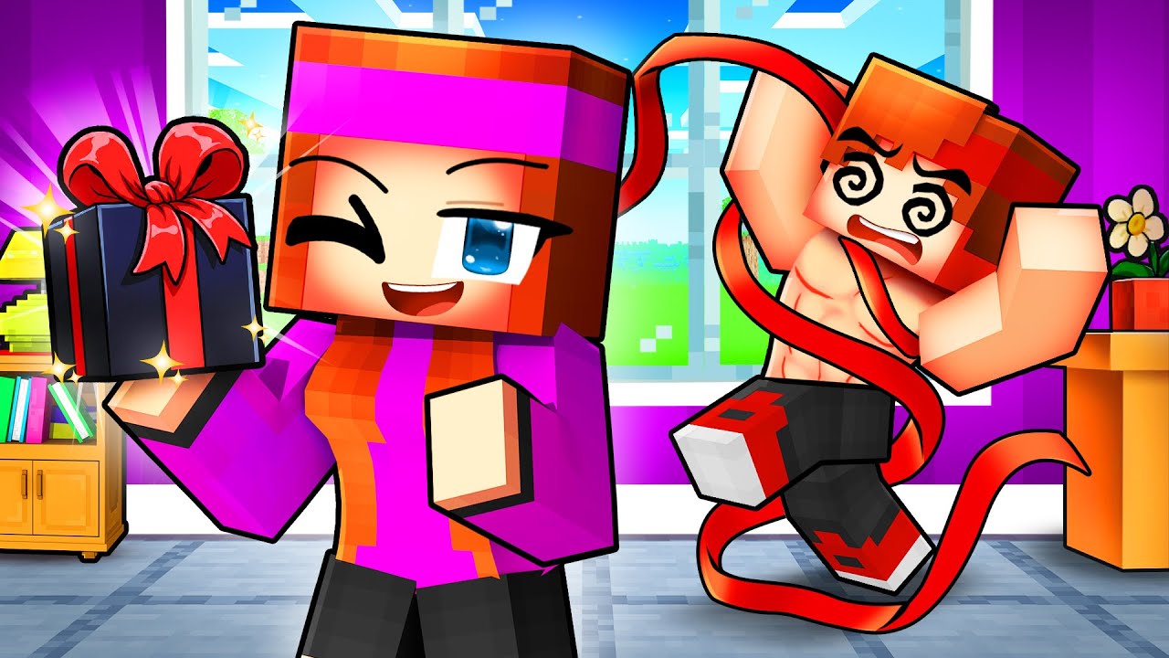 J'ai transform&eacute; mes amis en CADEAUX sur Minecraft !