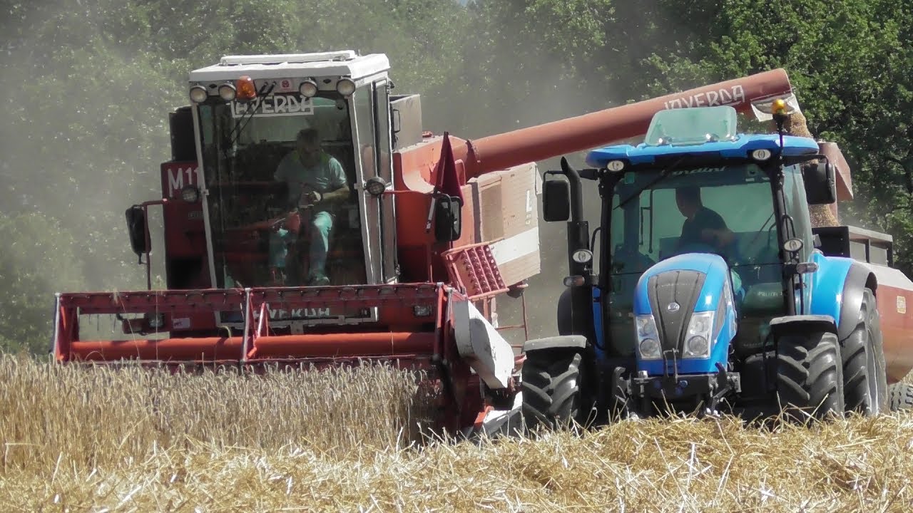 [TREBBIATURA E PRESSATURA]LAVERDA M112|LANDINI POWERMONDIAL 120|LANDINI LEGEND 105
