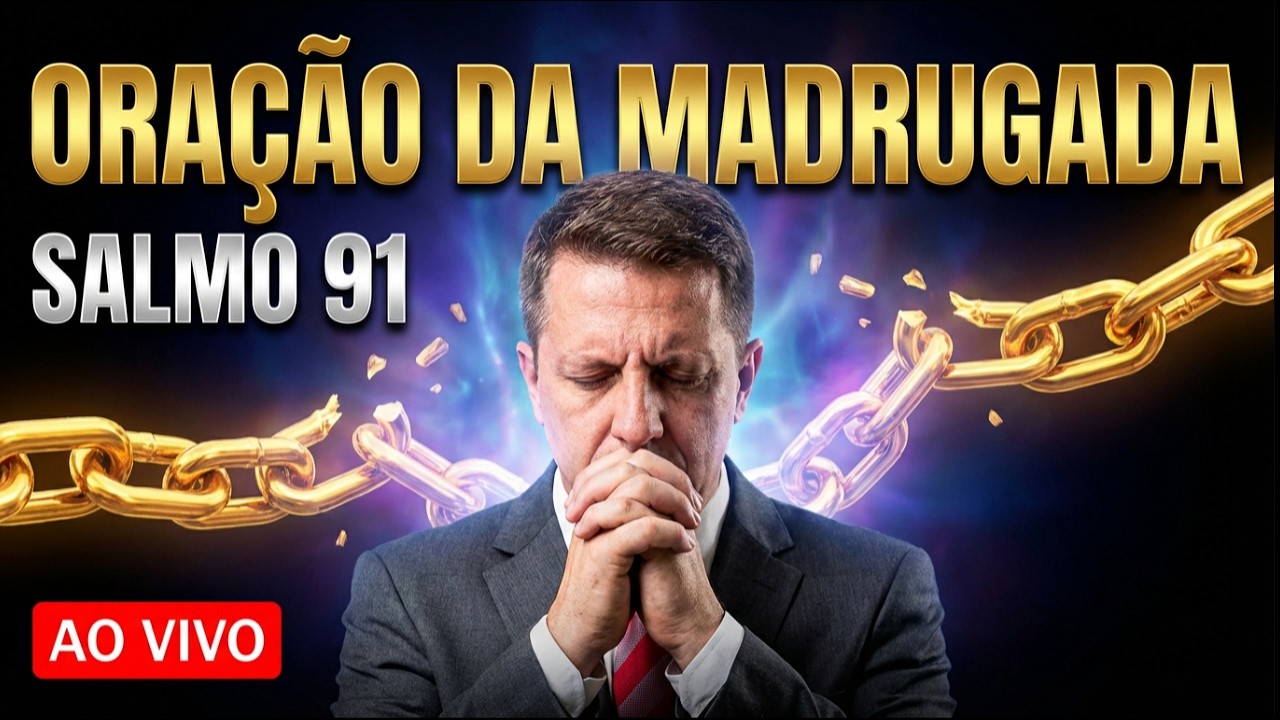 ORAÇÃO DA MADRUGADA | Salmo 91:  Ao Vivo