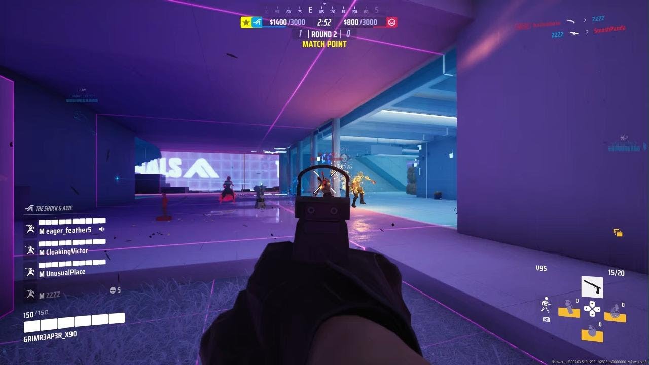 V95 The best fps pistol ever THE FINALS PS5 gameplay
