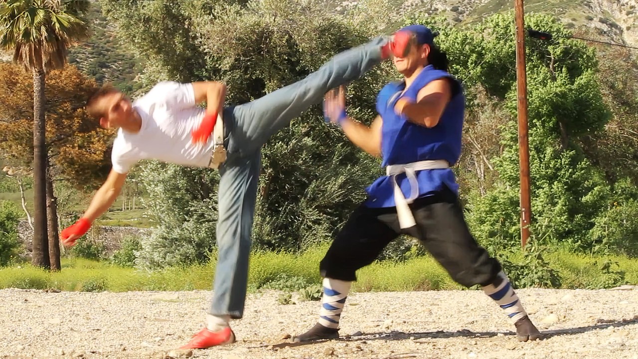 Muay Thai vs Karate | Martial Arts Fight Scene (SLUG STREET SCRAPPERS Movie Clip)