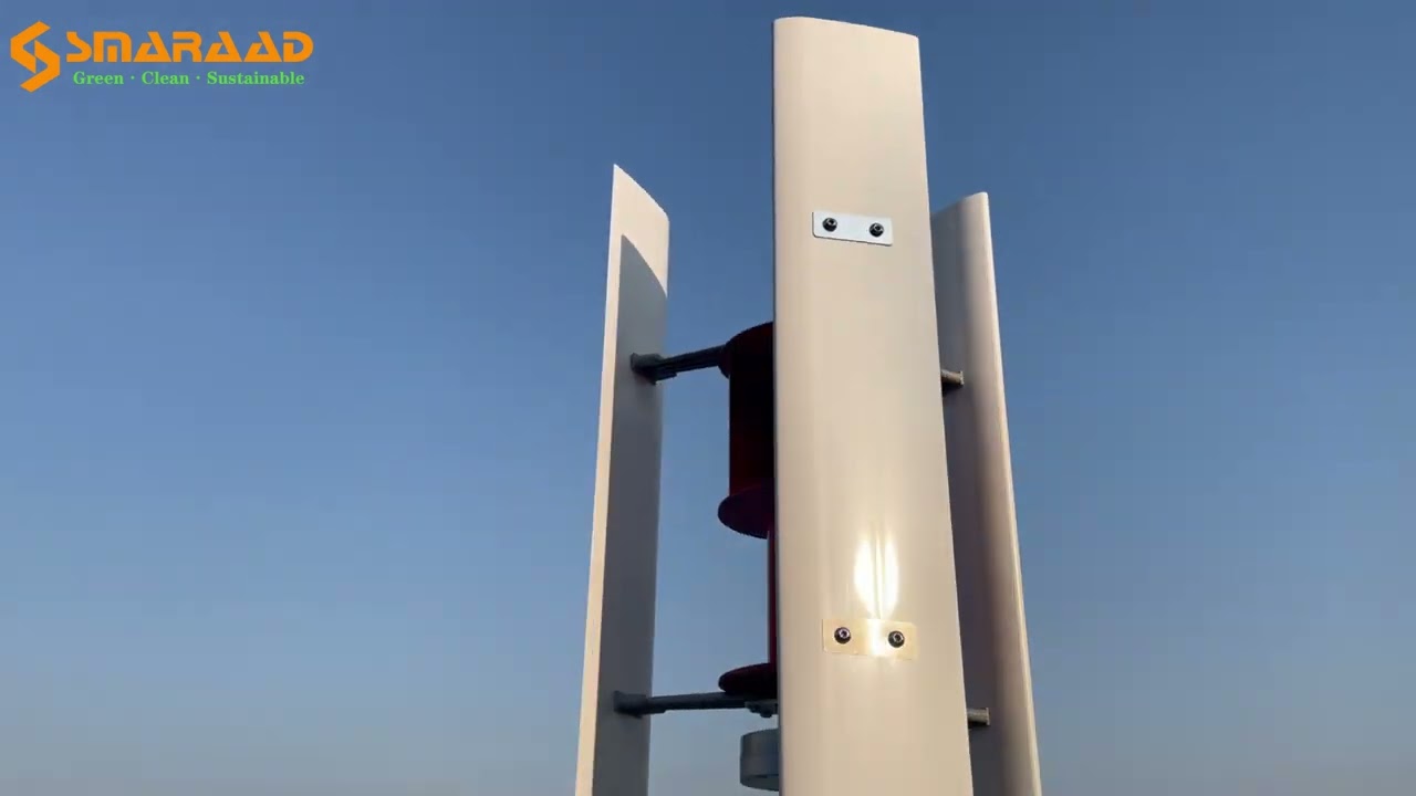 H Type vertical wind turbine for home use