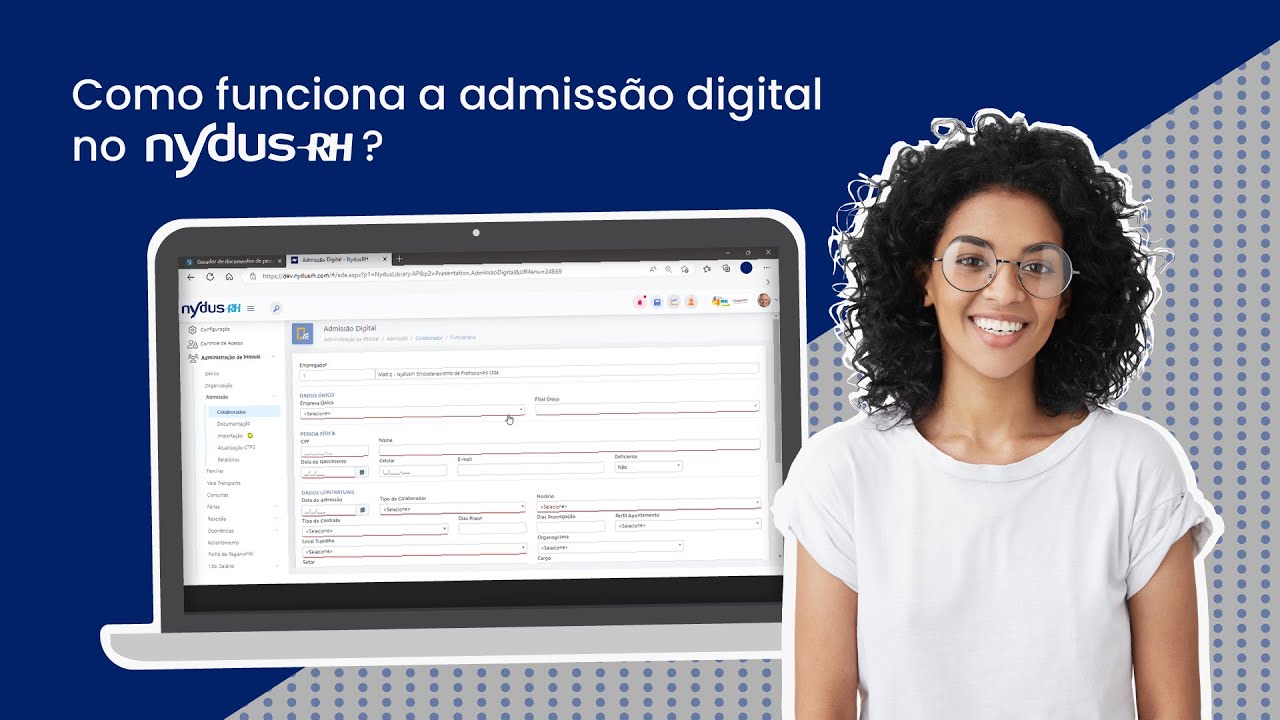 Como funciona a admissão digital no NydusRH