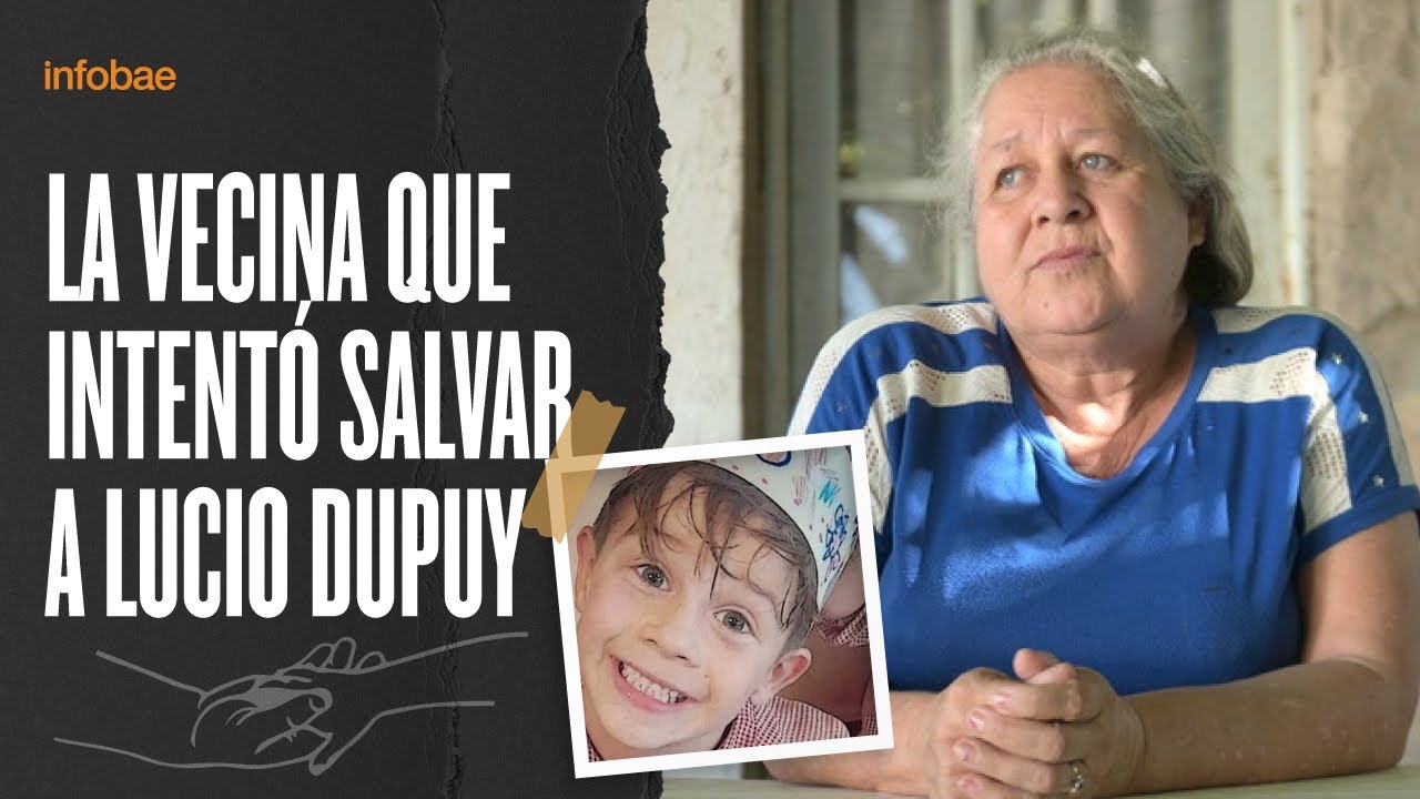 Habló la vecina que intentó salvar a Lucio Dupuy: los desesperantes momentos después del crimen