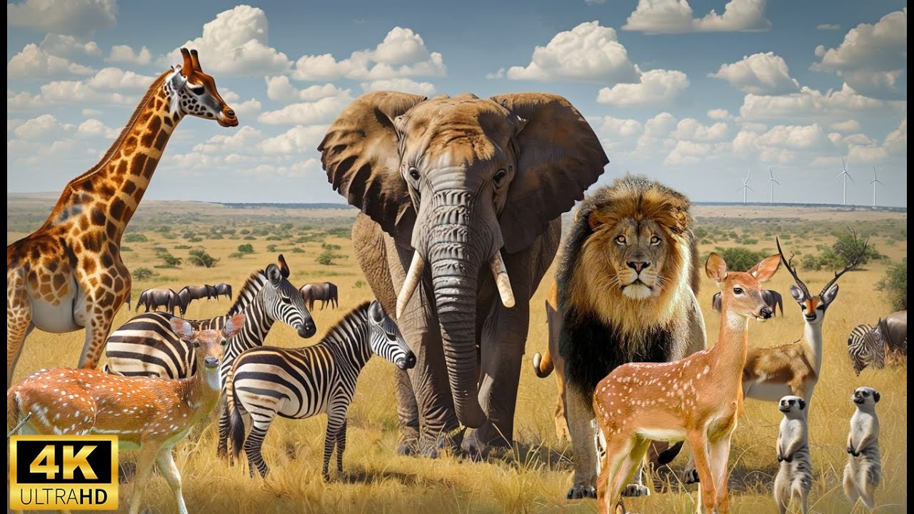Discover The BEST Wildlife Scene of Wild Animals In 4K - Scenic Relaxation Film